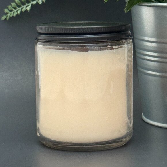 BBW Pink Lilac & Vanilla White Barn Bath & Body Works Mason Single Wick Candle - Picture 2 of 10